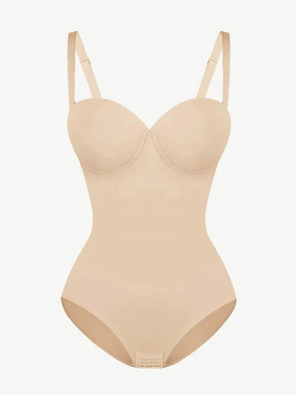 CurvyPower | NL bodysuit Bust Capped Shapewear Tummy Control Bodysuit