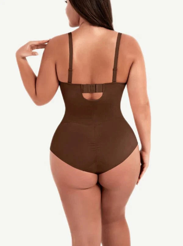 CurvyPower | NL bodysuit Bust Capped Shapewear Tummy Control Bodysuit
