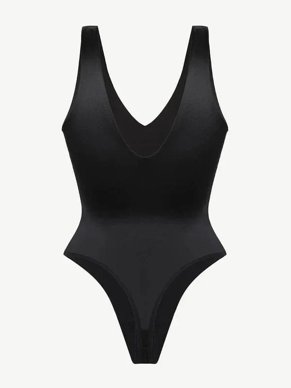 CurvyPower | NL bodysuit Deep V Neck Waist Slimming Shapewear Bodysuit