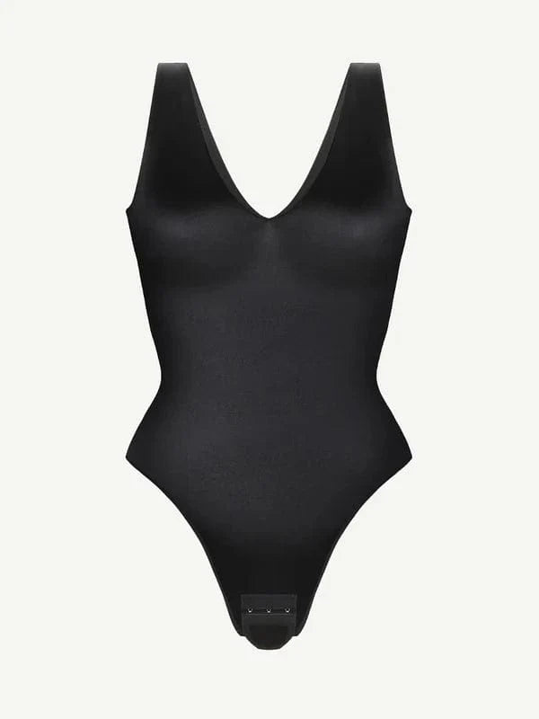 CurvyPower | NL bodysuit Deep V Neck Waist Slimming Shapewear Bodysuit