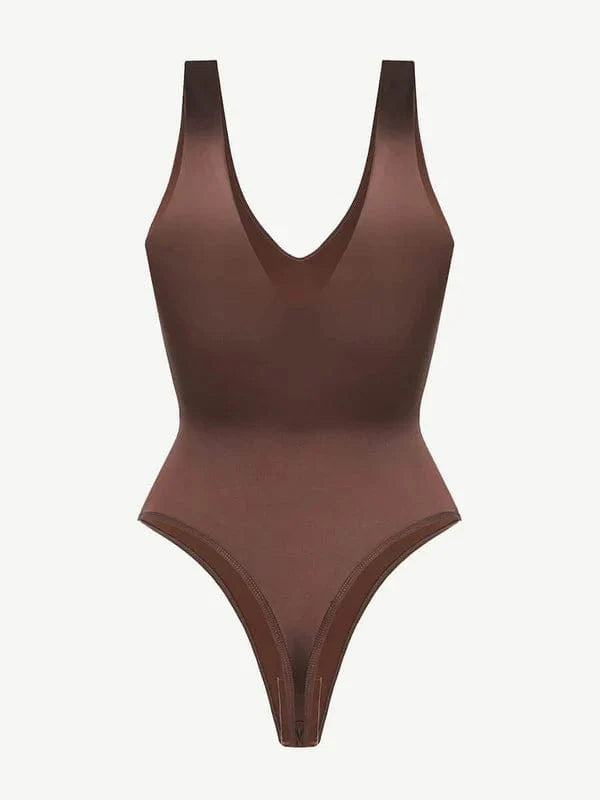 CurvyPower | NL bodysuit Deep V Neck Waist Slimming Shapewear Bodysuit