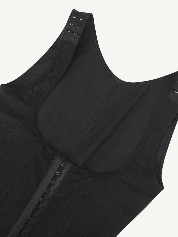 CurvyPower | NL bodysuit Open Bust Compression Bodysuit with Steel Boning for Women’s Tummy Control