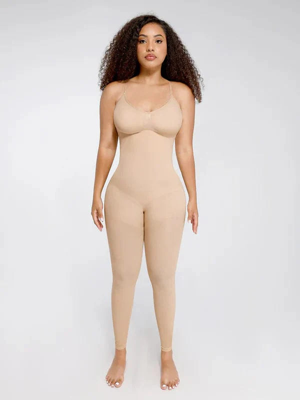 CurvyPower | NL bodysuit Seamless Bodysuit with Breast Support and Waist-to-Abdomen Shaping