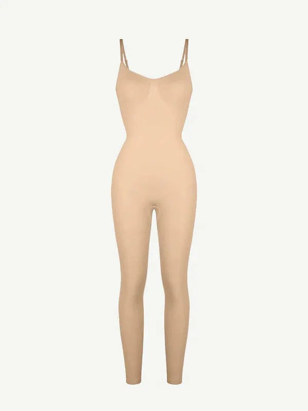 CurvyPower | NL bodysuit Seamless Bodysuit with Breast Support and Waist-to-Abdomen Shaping
