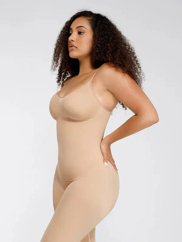 CurvyPower | NL bodysuit Seamless Bodysuit with Breast Support and Waist-to-Abdomen Shaping