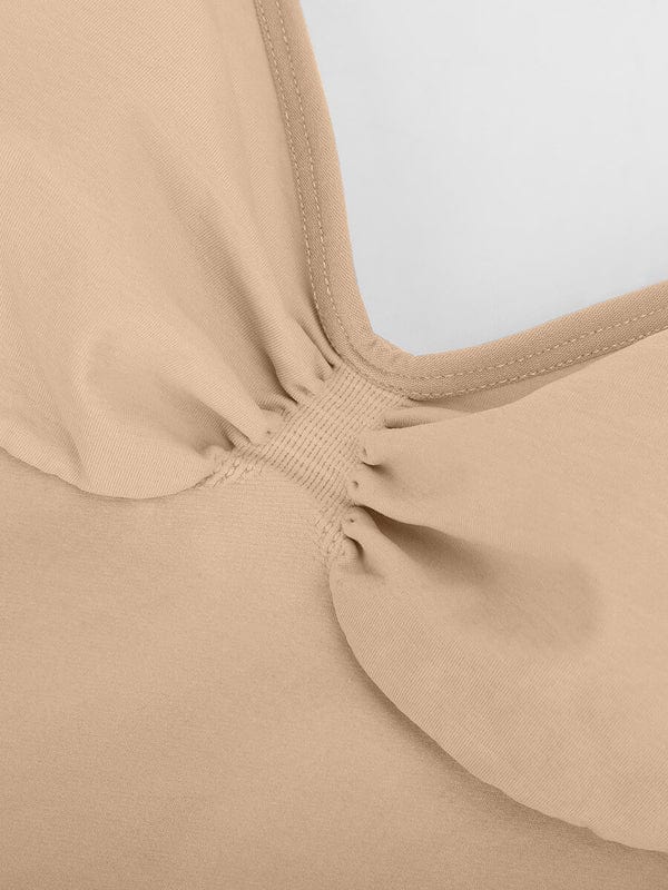 CurvyPower | NL bodysuit Seamless Bodysuit with Breast Support and Waist-to-Abdomen Shaping