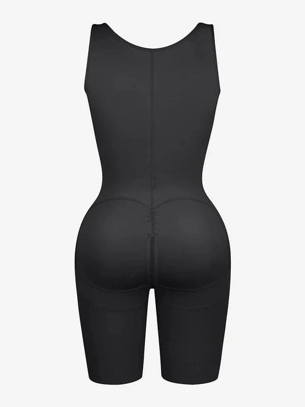 CurvyPower | NL bodysuit Shapewear Bodysuit Covering Postoperative Chest with Side Zipper