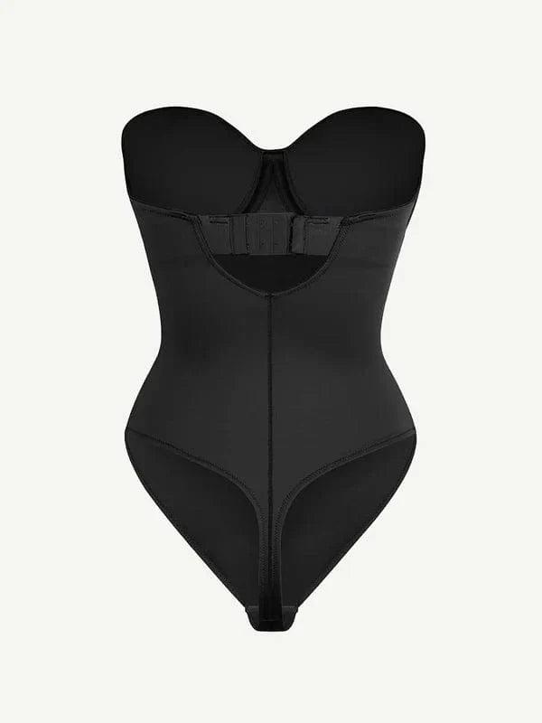 CurvyPower | NL bodysuit Strapless Underwire One-Piece Tummy Control Bodysuit Shapewear