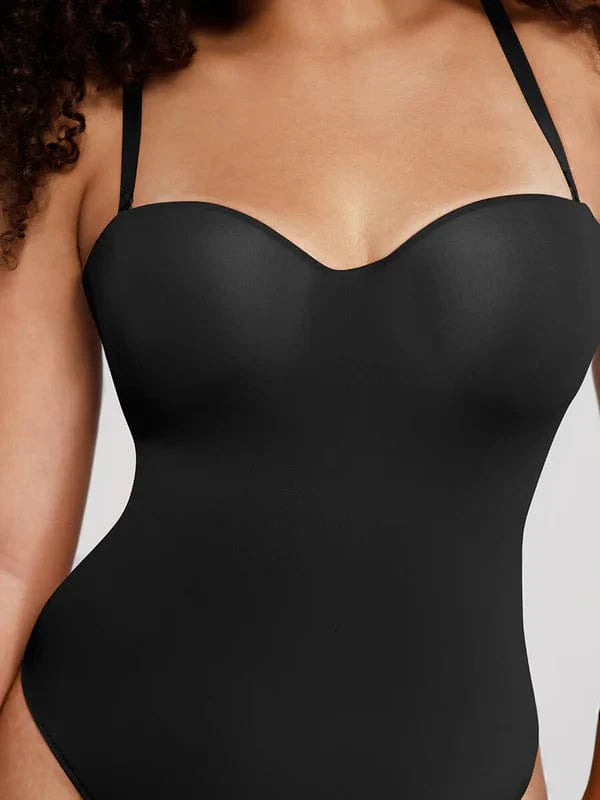 CurvyPower | NL bodysuit Strapless Underwire One-Piece Tummy Control Bodysuit Shapewear