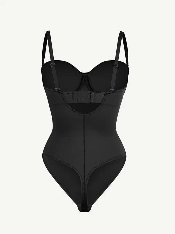 CurvyPower | NL bodysuit Strapless Underwire One-Piece Tummy Control Bodysuit Shapewear