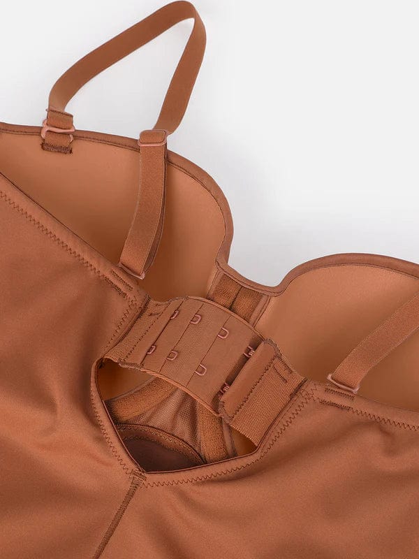 CurvyPower | NL bodysuit Strapless Underwire One-Piece Tummy Control Bodysuit Shapewear