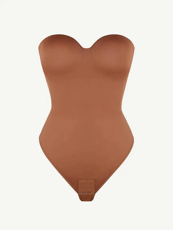 CurvyPower | NL bodysuit Strapless Underwire One-Piece Tummy Control Bodysuit Shapewear