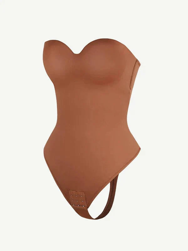 CurvyPower | NL bodysuit Strapless Underwire One-Piece Tummy Control Bodysuit Shapewear