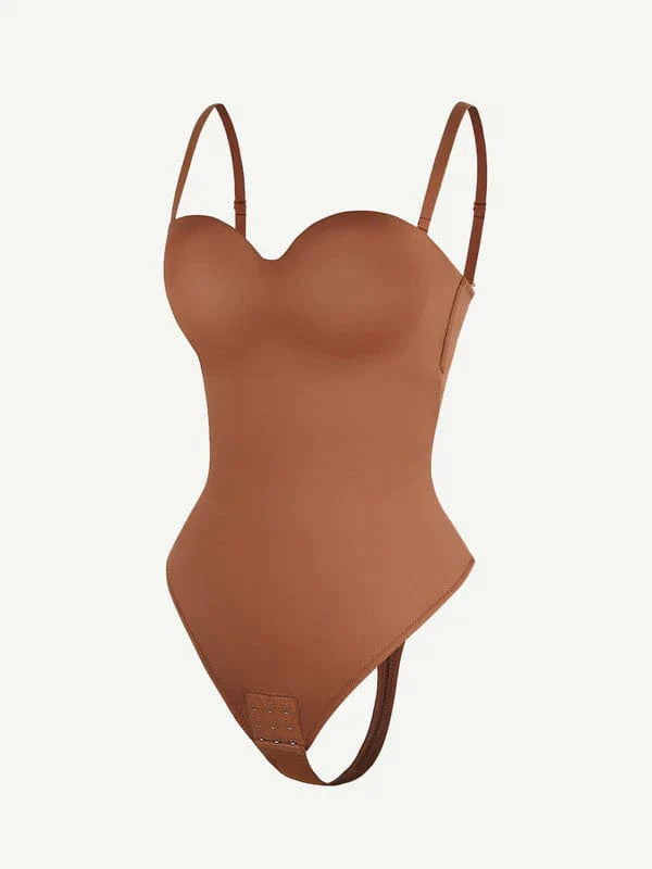 CurvyPower | NL bodysuit Strapless Underwire One-Piece Tummy Control Bodysuit Shapewear