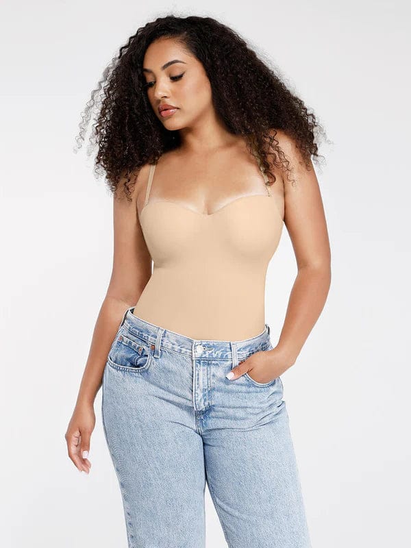 CurvyPower | NL bodysuit Strapless Underwire One-Piece Tummy Control Bodysuit Shapewear
