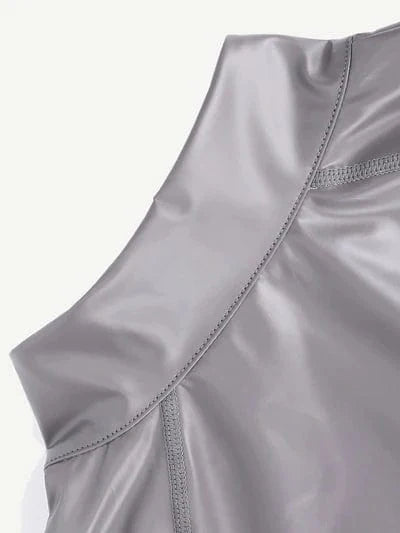 CurvyPower | NL Jumpsuit Long Sleeve Shaping Sauna Suit with Front Zipper