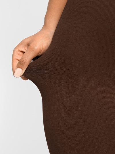 CurvyPower | NL Jumpsuit Low Back Tummy Control Flared Jumpsuit