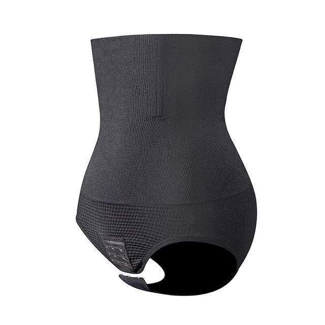 CurvyPower | NL Shapewear Black / XS-S High Waist Tummy Control Shaper Panty Open Crotch