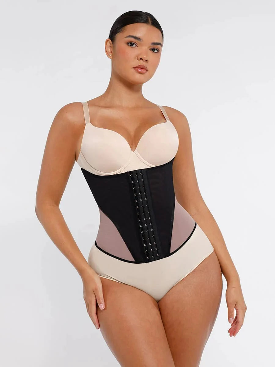 CurvyPower | NL Waist Trainer Black / S Lace Waist Trainer Shapewear Corset
