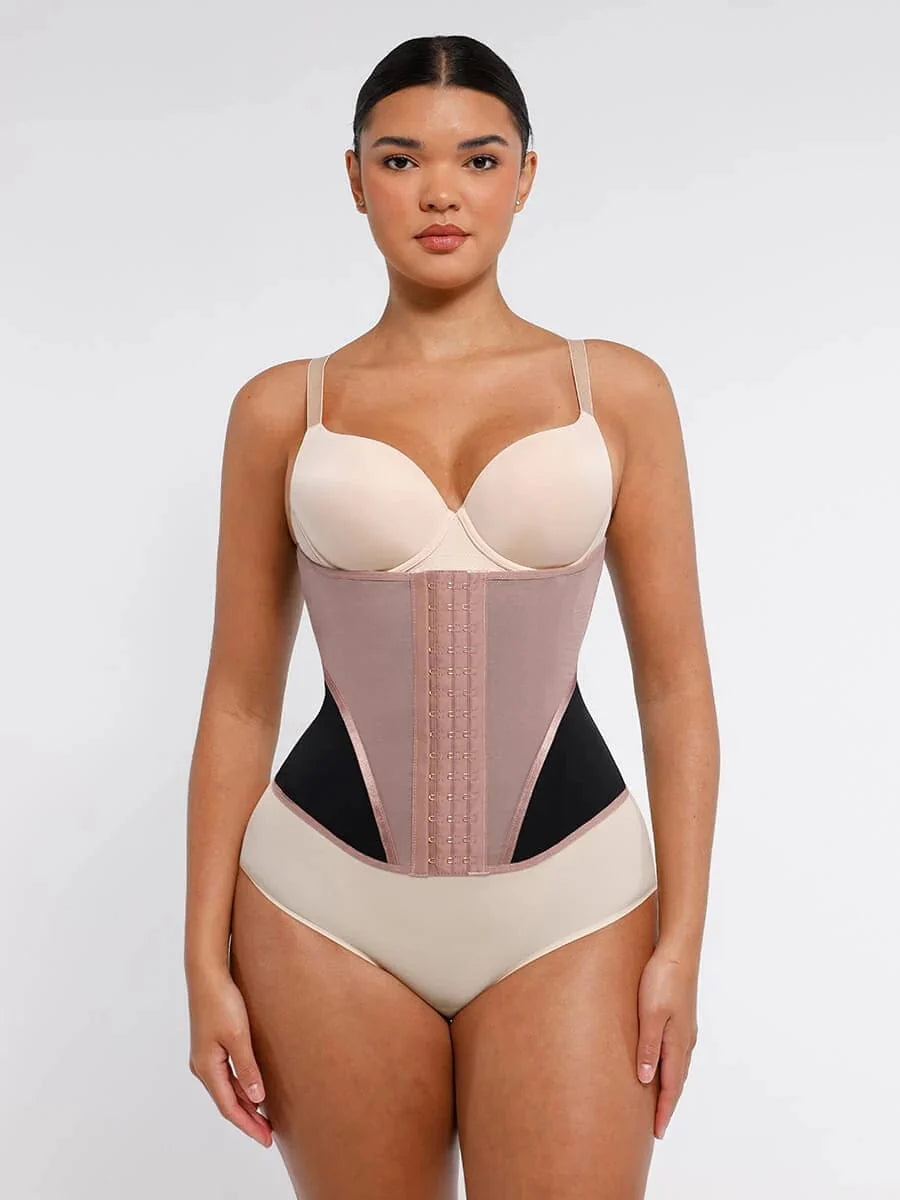 CurvyPower | NL Waist Trainer Rose Gold / S Lace Waist Trainer Shapewear Corset