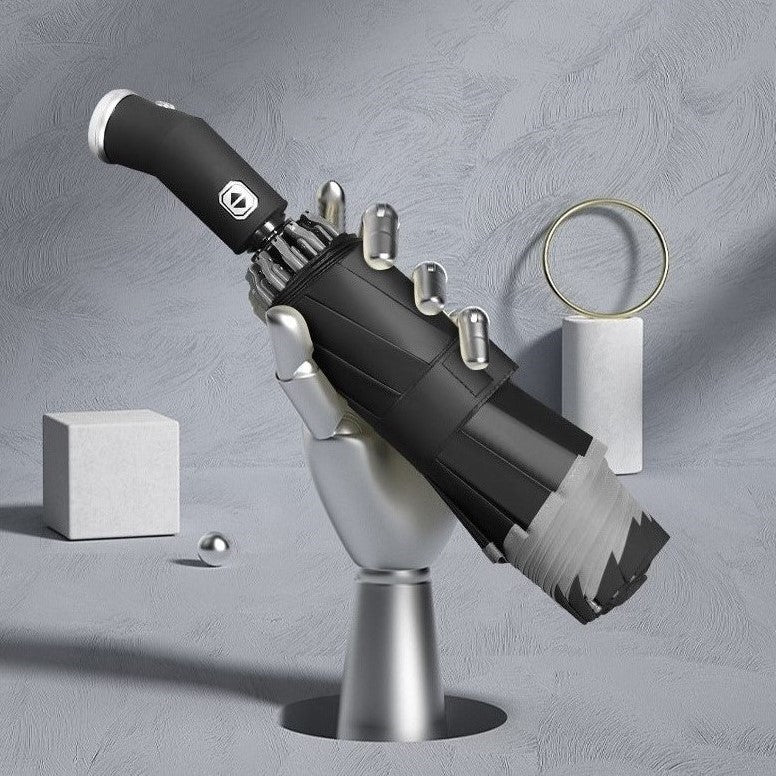 Hoge Kwaliteit Grote Windproof Massief Houten Handvat Paraplu