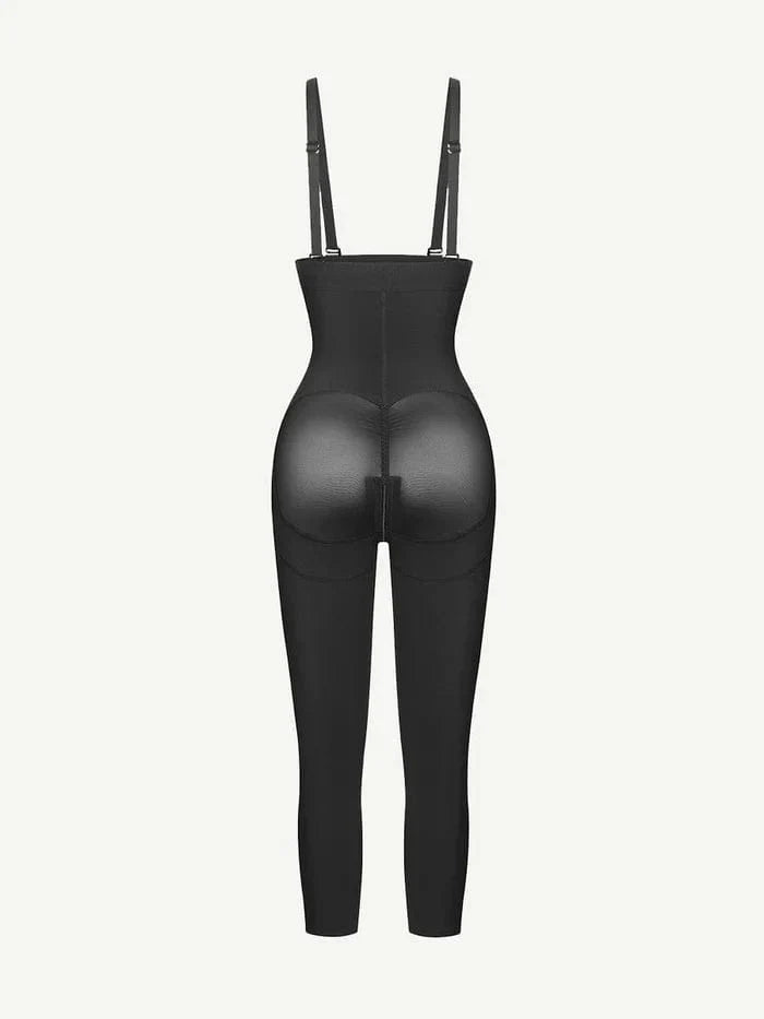 CurvyPower | NL bodysuit Adjustable Straps Open-Bust Tummy Control Shapewear Bodysuit