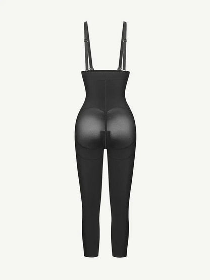 CurvyPower | NL bodysuit Adjustable Straps Open-Bust Tummy Control Shapewear Bodysuit