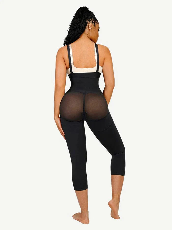 CurvyPower | NL bodysuit Adjustable Straps Open-Bust Tummy Control Shapewear Bodysuit