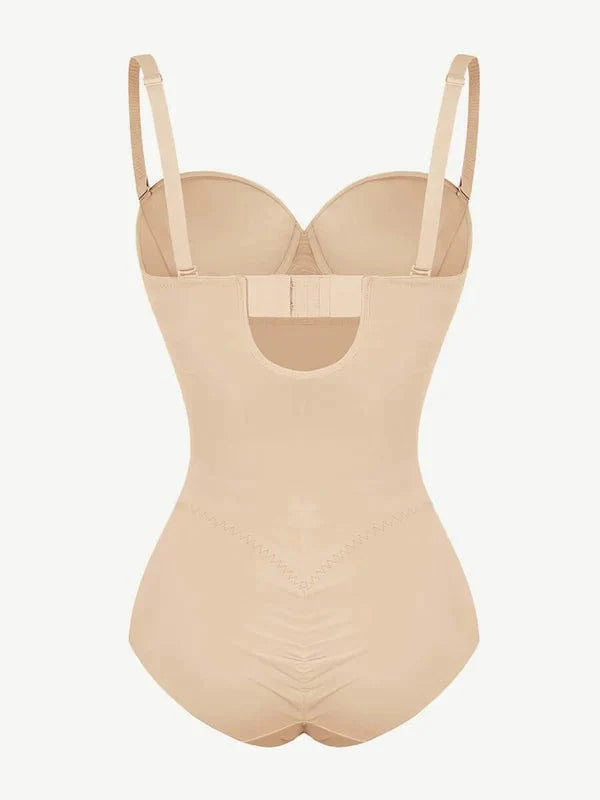 CurvyPower | NL bodysuit Bust Capped Shapewear Tummy Control Bodysuit
