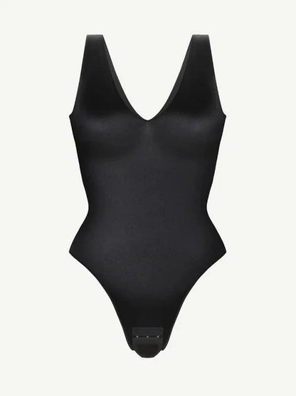 CurvyPower | NL bodysuit Deep V Neck Waist Slimming Shapewear Bodysuit