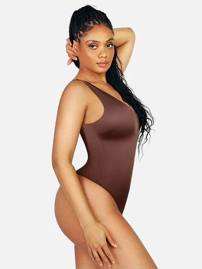 CurvyPower | NL bodysuit Deep V Neck Waist Slimming Shapewear Bodysuit