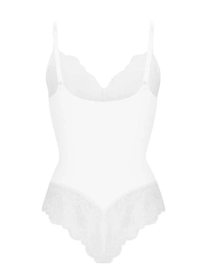 CurvyPower | NL bodysuit Elegant Lace Tummy Control Shapewear Bodysuit