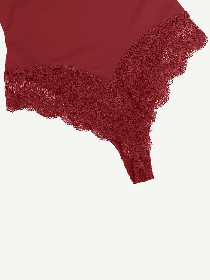 CurvyPower | NL bodysuit Elegant Lace Tummy Control Shapewear Bodysuit