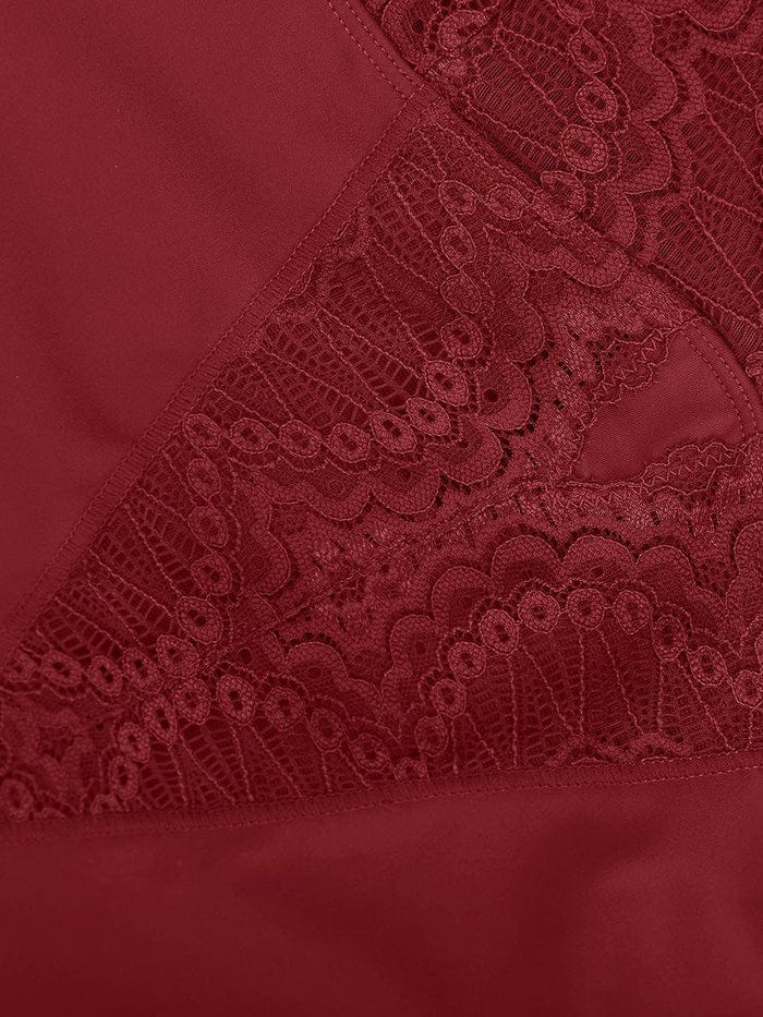 CurvyPower | NL bodysuit Elegant Lace Tummy Control Shapewear Bodysuit