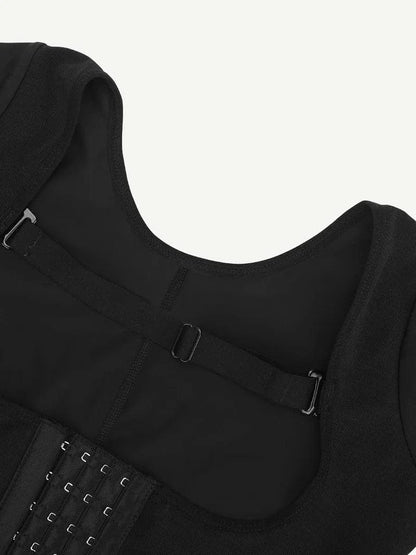 CurvyPower | NL bodysuit Long Sleeve Shapewear Bodysuit with U-Shape Post-Surgical Bust Support