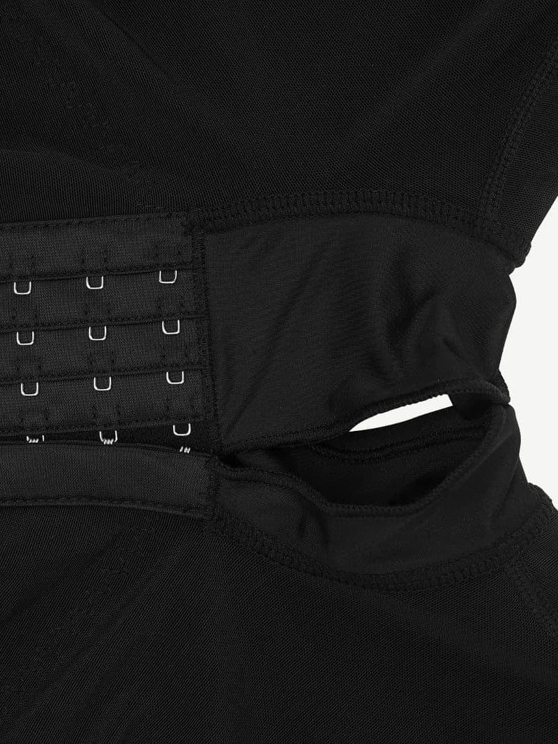 CurvyPower | NL bodysuit Long Sleeve Shapewear Bodysuit with U-Shape Post-Surgical Bust Support