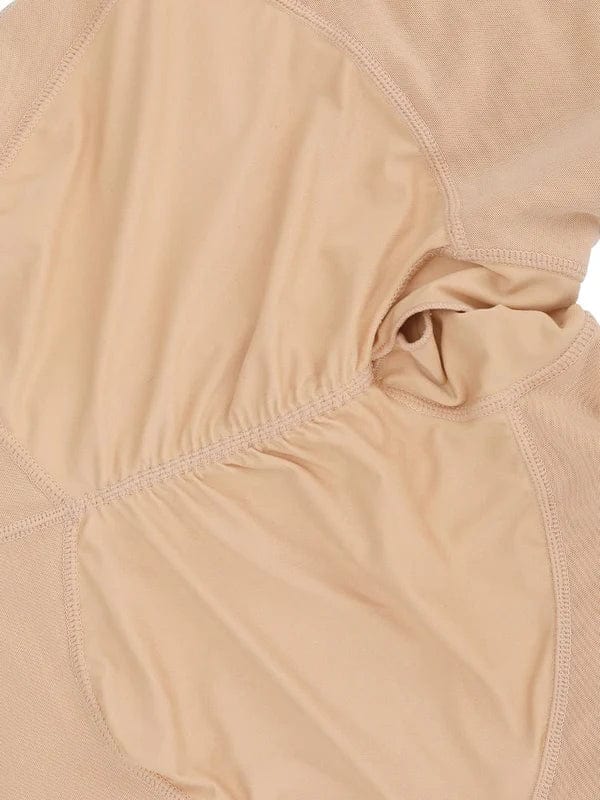 CurvyPower | NL bodysuit Long Sleeve Shapewear Bodysuit with U-Shape Post-Surgical Bust Support