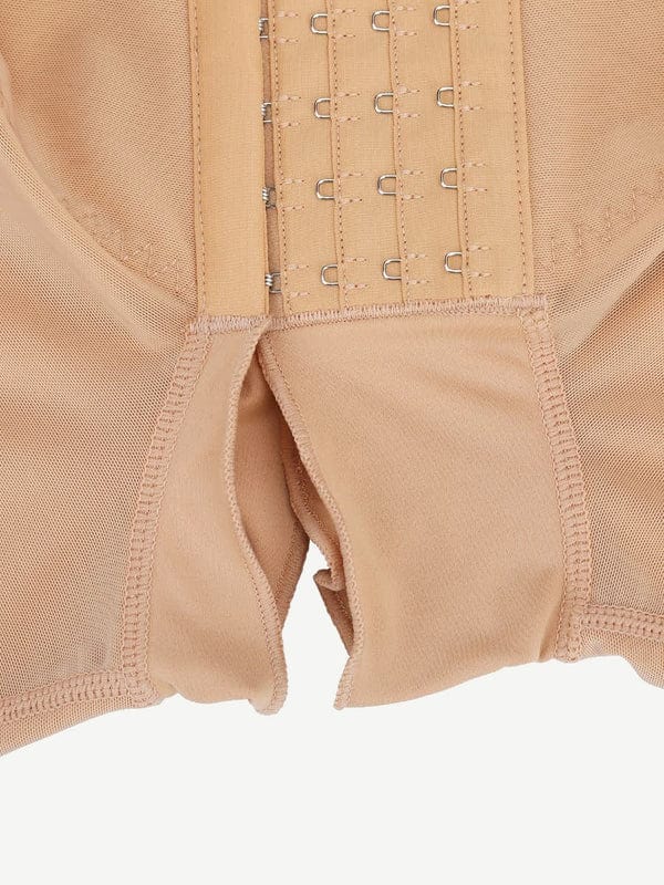 CurvyPower | NL bodysuit Long Sleeve Shapewear Bodysuit with U-Shape Post-Surgical Bust Support