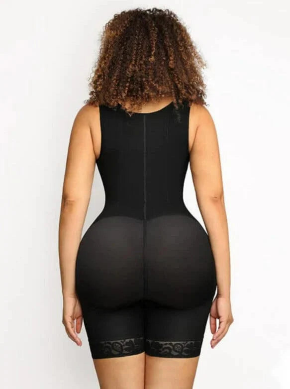 CurvyPower | NL bodysuit Open Bust Compression Bodysuit with Steel Boning for Women’s Tummy Control