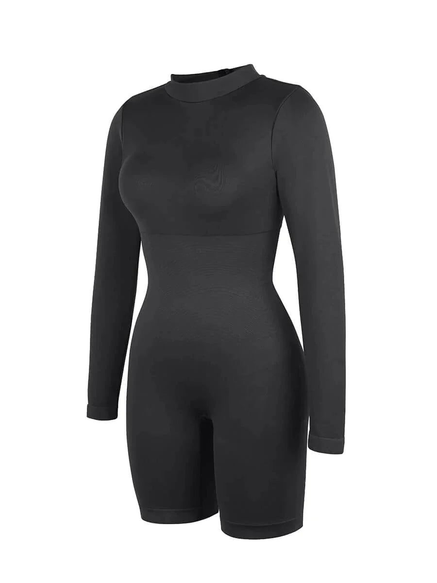 CurvyPower | NL bodysuit Seamless Body Sculpting Tummy Control Shapewear Bodysuit with Removable Cups