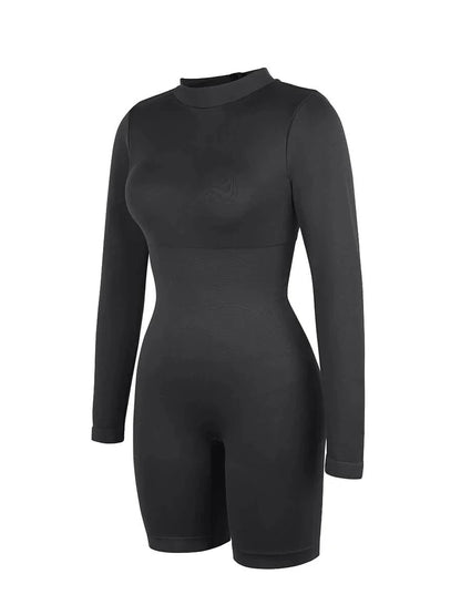 CurvyPower | NL bodysuit Seamless Body Sculpting Tummy Control Shapewear Bodysuit with Removable Cups
