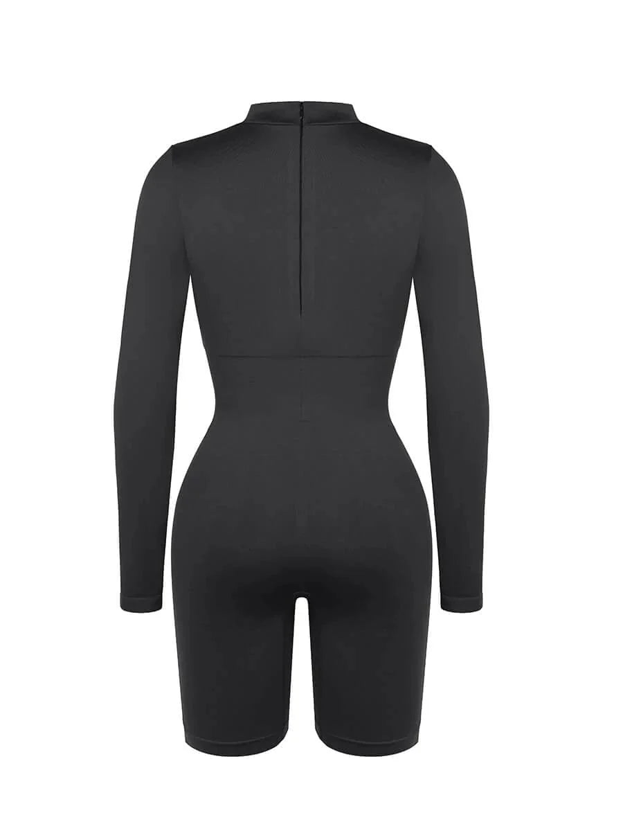 CurvyPower | NL bodysuit Seamless Body Sculpting Tummy Control Shapewear Bodysuit with Removable Cups