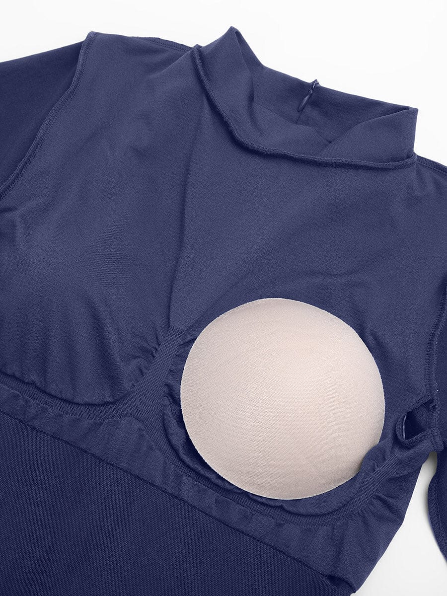 CurvyPower | NL bodysuit Seamless Body Sculpting Tummy Control Shapewear Bodysuit with Removable Cups
