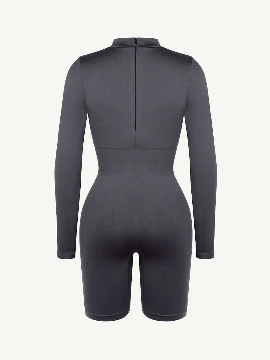 CurvyPower | NL bodysuit Seamless Body Sculpting Tummy Control Shapewear Bodysuit with Removable Cups