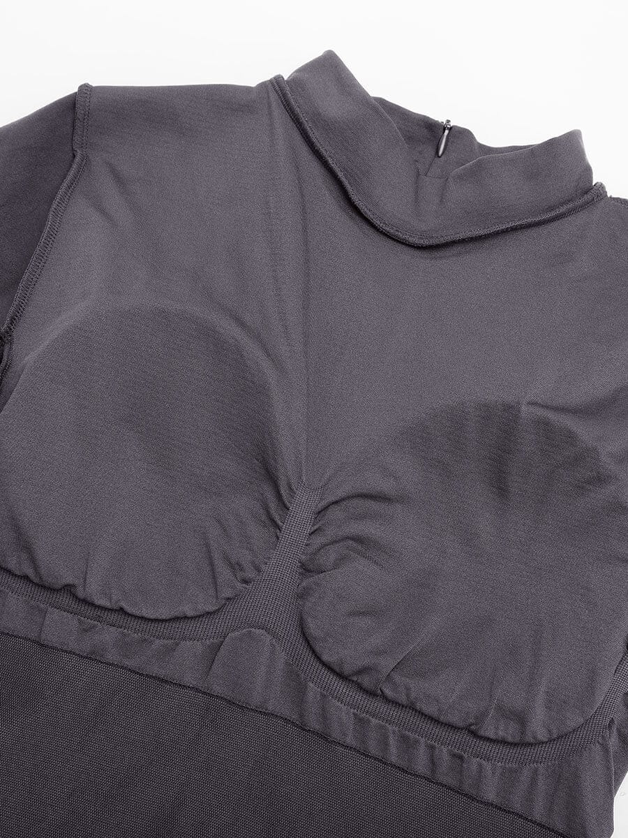 CurvyPower | NL bodysuit Seamless Body Sculpting Tummy Control Shapewear Bodysuit with Removable Cups