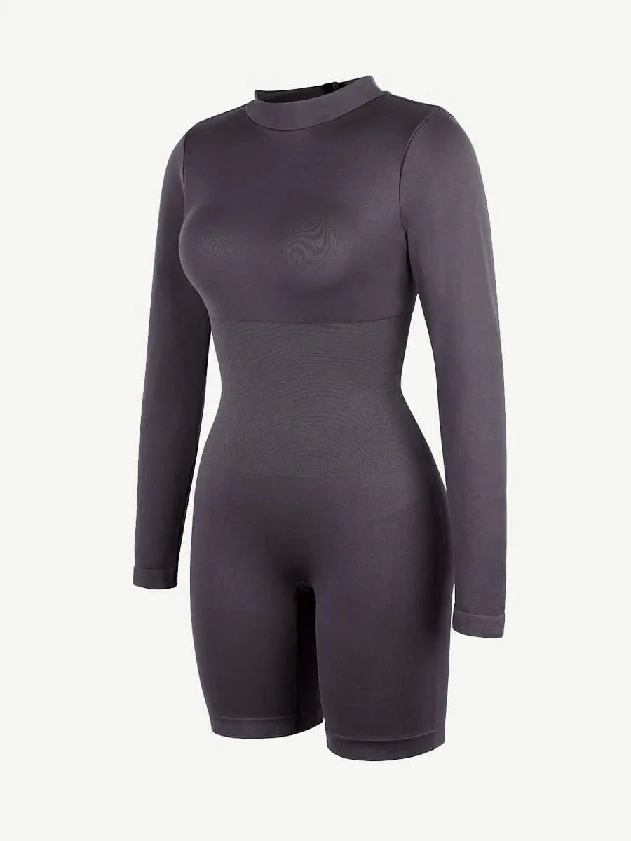 CurvyPower | NL bodysuit Seamless Body Sculpting Tummy Control Shapewear Bodysuit with Removable Cups