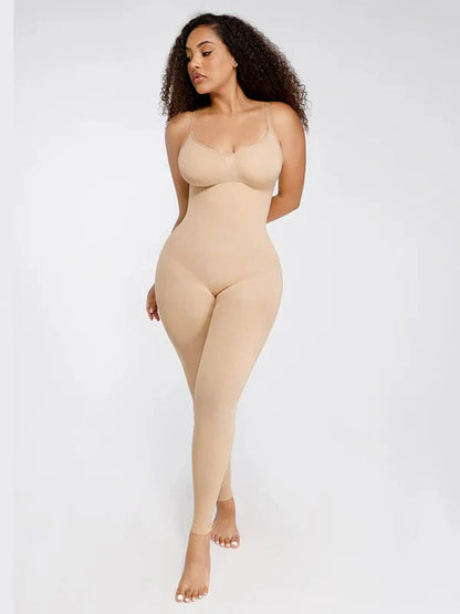 CurvyPower | NL bodysuit Seamless Bodysuit with Breast Support and Waist-to-Abdomen Shaping