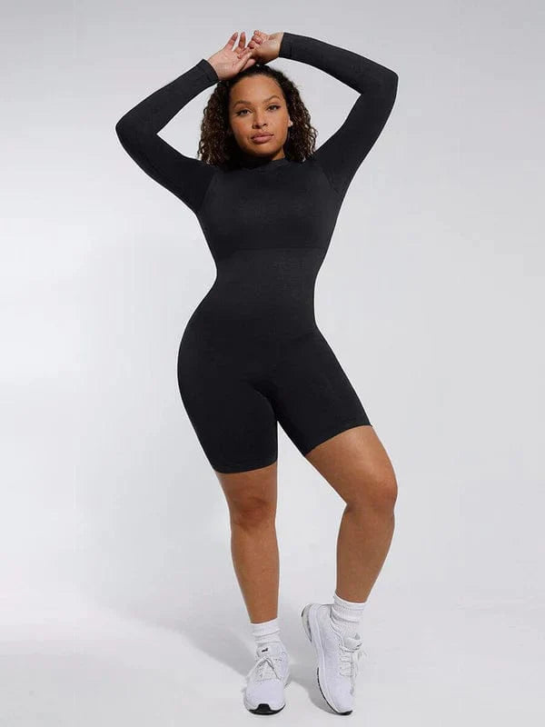 CurvyPower | NL bodysuit Seamless Waist Cincher Bodysuit Shapewear with Removable Cups