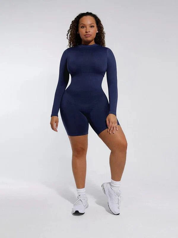 CurvyPower | NL bodysuit Seamless Waist Cincher Bodysuit Shapewear with Removable Cups