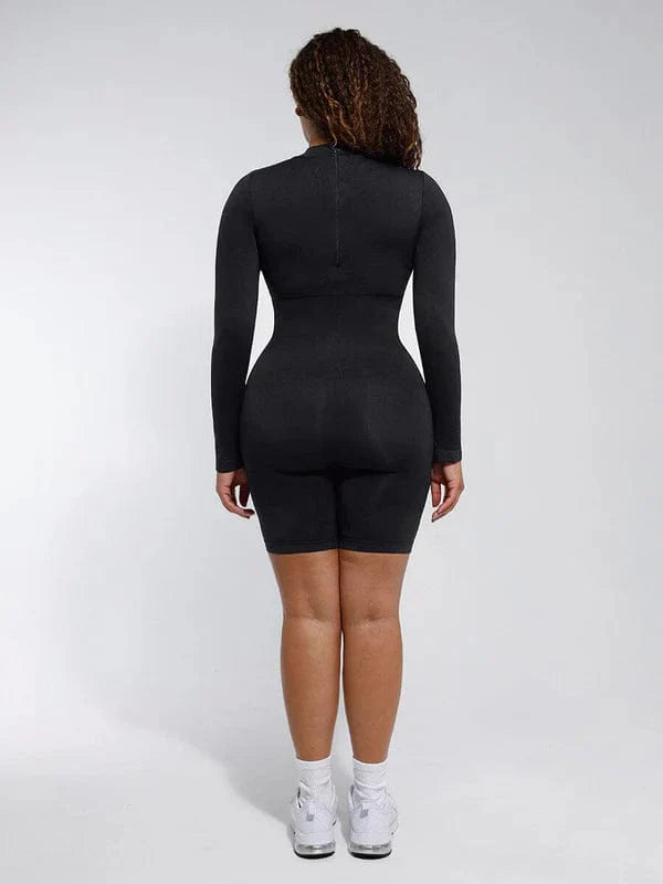 CurvyPower | NL bodysuit Seamless Waist Cincher Bodysuit Shapewear with Removable Cups